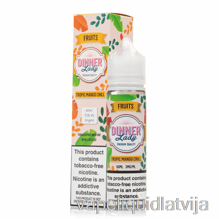 Tropic Mango Chill - Vape Vakariņas Dāma - 60ml 0mg Vape šķidrums